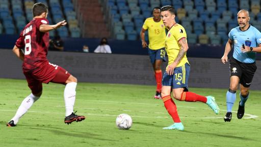 Partido Colombia - Venezuela en Eliminatorias a Catar 2022