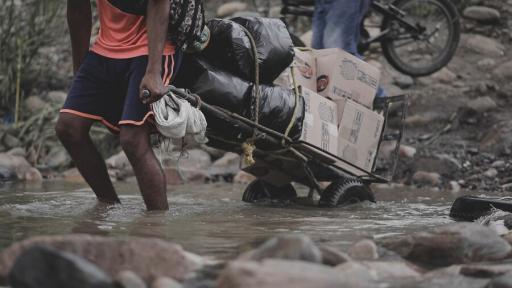 Migrantes venezolanos en Colombia