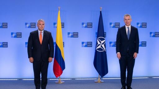 Reunión entre presidente Duque y Jens Stoltenberg, secretario de OTAN