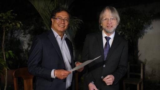 Elecciones presidenciales: Antanas Mockus anunció su apoyo a Gustavo Petro