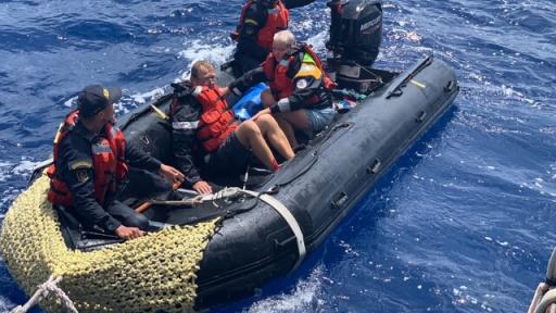 Ciudadanos suizos fueron rescatados en aguas del Archipiélago de San Andrés