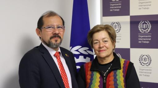 Diálogo entre MinTrabajo y la OIT