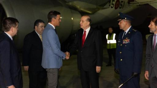 Presidente del gobierno de España arribó a Colombia para su visita oficial