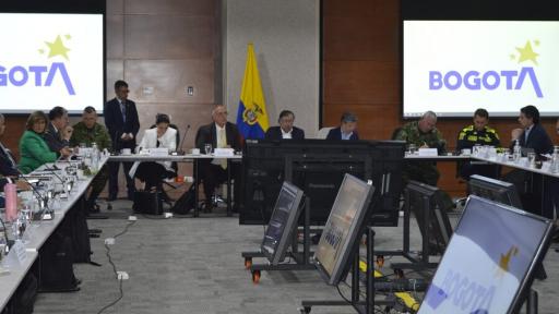 Presidente Petro lidera consejo de seguridad en Bogotá