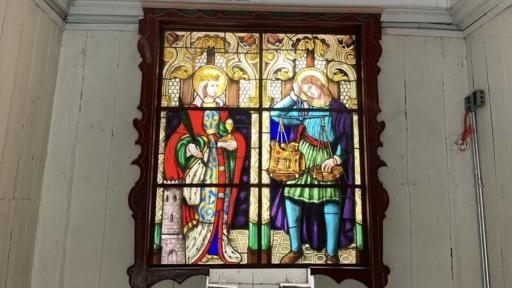 Vitrales de la Casa de la Moneda en Bogotá