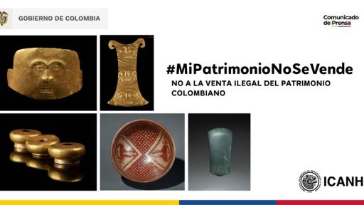 Piezas arqueológicas de Colombia fueron subastadas en Francia