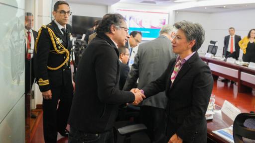 Reunión Petro - López, así quedó definida la seguridad en Sumapaz