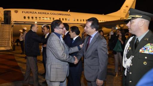 Gustavo Petro presente en la Cumbre de presidentes de América del Sur en Brasilia