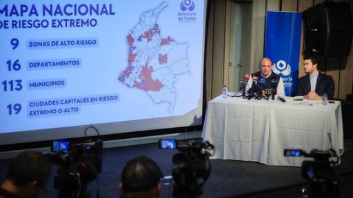 Defensoría advierte que la mitad de los departamentos están en alerta ante elecciones