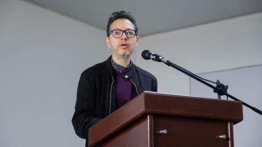 Ministro de Cultura, Juan David Correa.