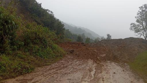 San Vicente del Caguan sufre de deslizamientos y comunidades están incomunicadas