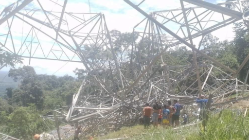 Caída torre eléctrica en Santander: hay un muerto y cinco heridos