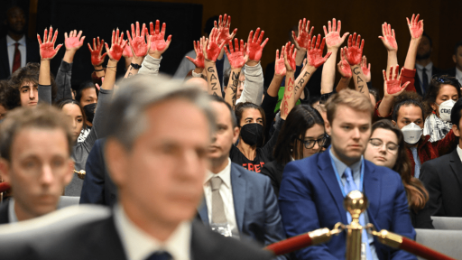 "Salven a los niños de Gaza", gritan los manifestantes en Congreso de EE.UU