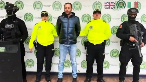 Capturan en Colombia a cabecilla de la mafia italiana buscado por Interpol