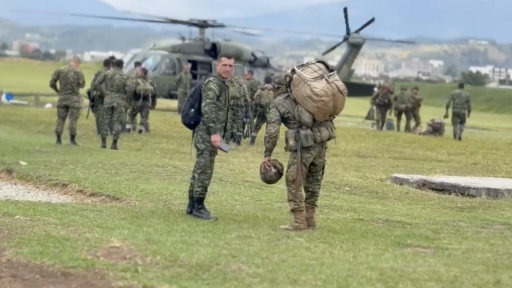 Liberados los 45 militares retenidos en el Tambo, Cauca