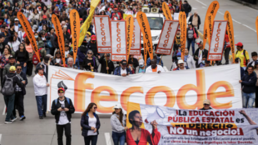 Paro nacional Fecode 30 de octubre: horarios y puntos de encuentro