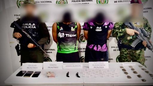 Capturan a cinco personas e incautan 15 kg de cocaína en Caquetá