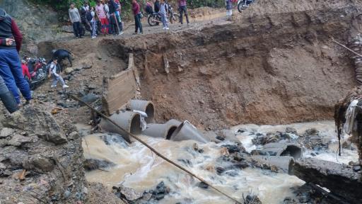 Construcción de la Transversal del Catatumbo