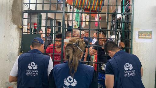 Hacinamiento en centros de detención Neiva 