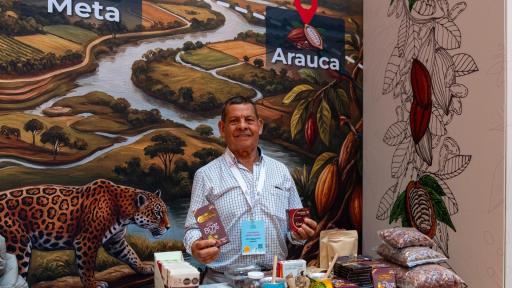 Productores de Arauca llevan cacao colombiano a Amsterdam Cocoa Week 2026