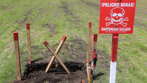 Colombia promedia 352 víctimas al año por minas antipersonal y munición sin explotar desde que tiene registro