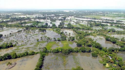 Onda tropical: alerta en La Mojana sucreña