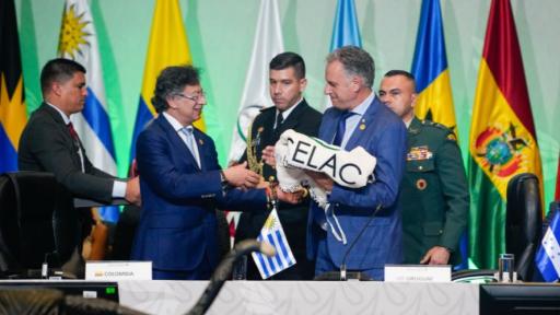 Colombia presidencia Pro Tempore de la CELAC entrega a Uruguay 