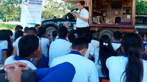 Biblioteca itinerante en Caquetá, ‘La Casita de los Sueños’
