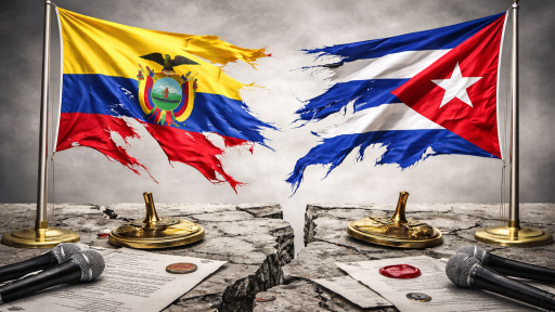 Cuba califica de "arbitraria" su expulsión de Ecuador tras orden de Daniel Noboa