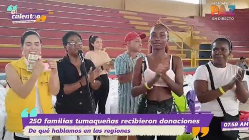 Departamento de Prosperidad Social entrega ayudas en Tumaco