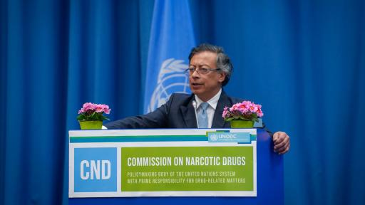 Discurso presidente Petro en Viena sobre sustitución voluntaria de cultivos