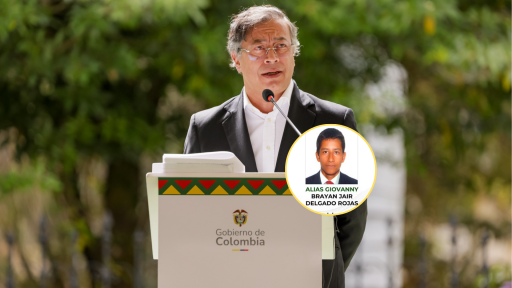 Gustavo Petro celebra entrega de alias Giovanny, miembro del EMC en el Cauca