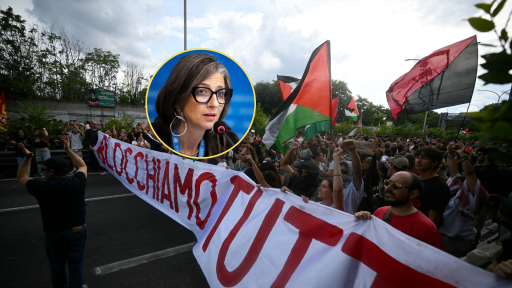 Francesca Albanese apoyó las marchas pro Palestina en Italia