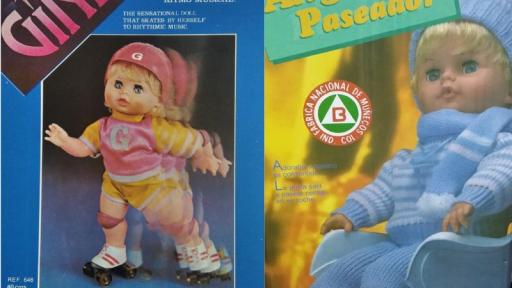 Adorable Angelino, muñeco antiguo Colombiano