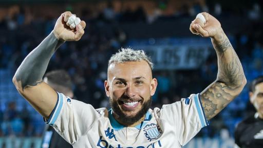 Duván Vergara le dio el triunfo a Racing contra Belgrano