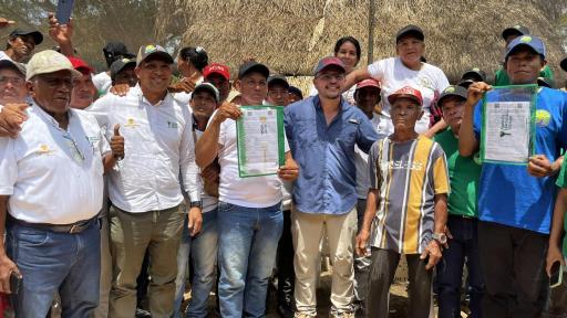 Entrega de tierras en Magdalena: avanza reforma agraria 