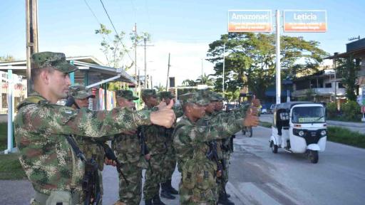 Ejército Nacional reforzará la seguridad en Amazonas 