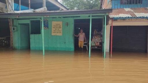 Afectaciones por lluvia en Caquetá 