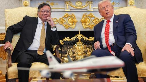 Primeras imágenes Petro Trump