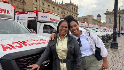 Entrega de ambulancias para Buenaventura 