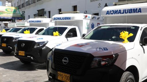 Gobierno entrega ambulancias y refuerza red hospitalaria del Cauca