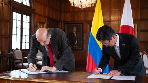 El Gobierno de Japón donó $3.7 millones de dólares a Colombia