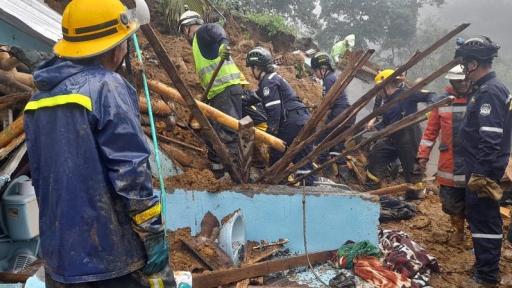 Deslizamiento en Risaralda, Caldas, deja una persona muerta y otra desaparecida