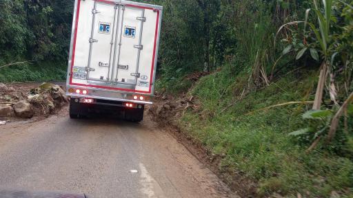 Vía Ricaurte – Tumaco: se habilita paso por un carril 