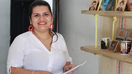 Fernanda Cifuentes la escritora que promueve lectura en Caquetá