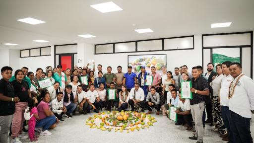 Entrega de tierras a comunidades indígenas en Caquetá 