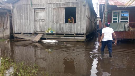 Tumaco: Inundaciones afectan a familias de Brisas del Aeropuerto 