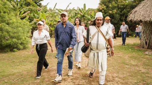 Entrega de tierras en Aracataca, Magdalena 