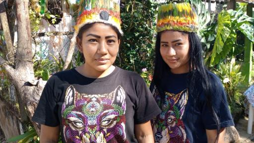 Artesanías verdes de sabedoras indígenas en Putumayo