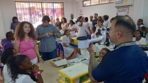 MinCiencias inaugura dos aulas de robótica en Tumaco